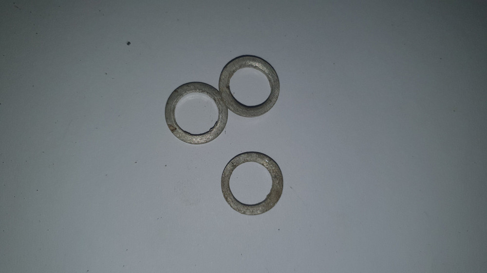 Шайба алюминиевая 10х14х2 мм. СССР. Харьков - изображение 1