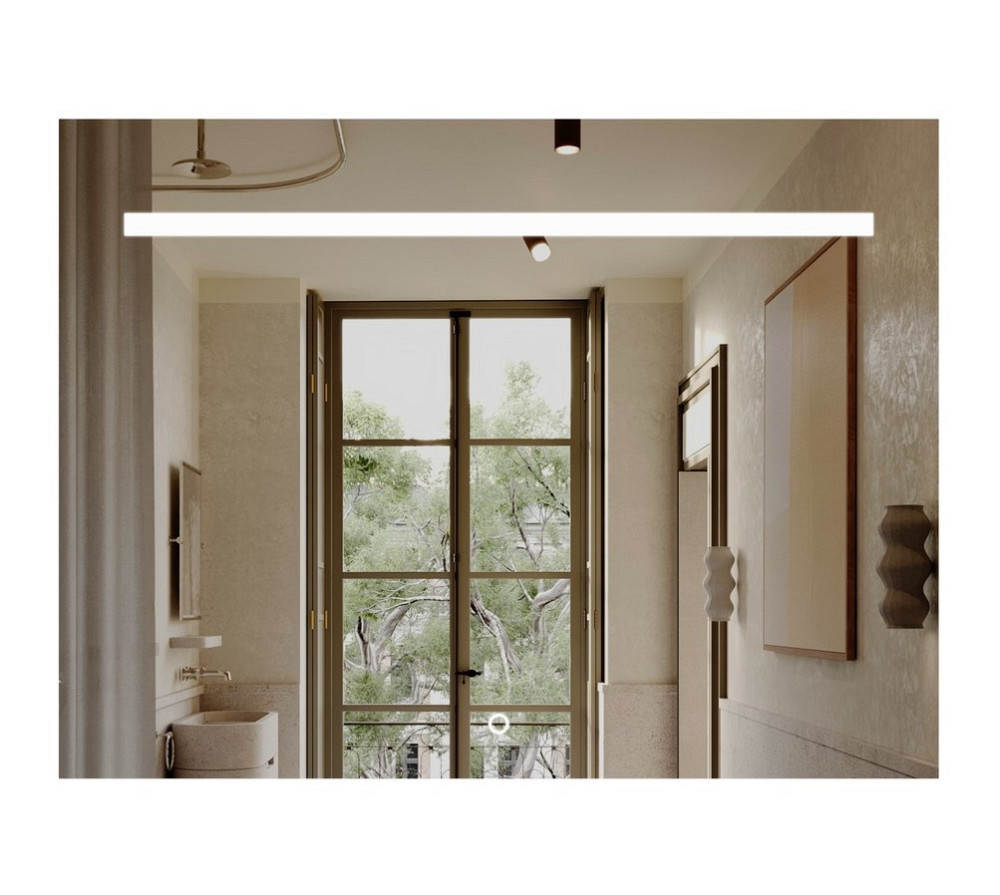 Зеркало в ванную Avko DF61 с подсведкой прямоугольное 800х600х35 мм для ванной Киев - изображение 1