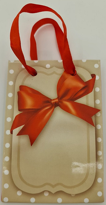 Пакет паперовий подарунковийМІНІ 8*12*3.5 арт27 (12 шт.) Харків - фото 3