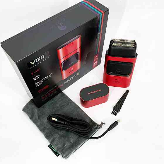 Чоловіча акумуляторна електробритва, Бритва з акумуляторним зарядним пристроєм, Бритви акумуляторні ZE-17 Івано-Франківськ