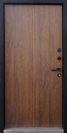 Дверь уличная модель LAMA LINE, дуб темный 860 Киев