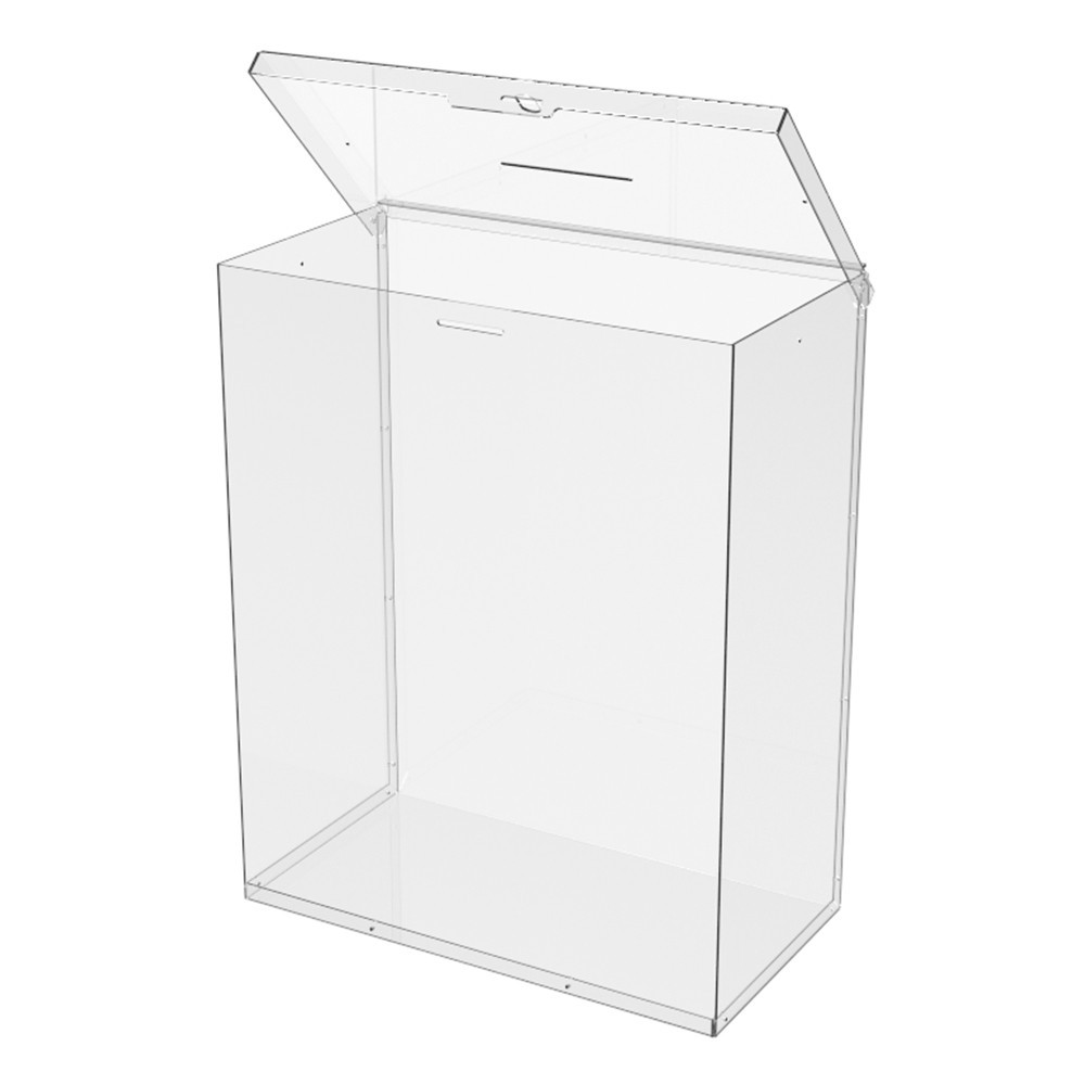 Ящик EKOSTAR с замком для пожертвований и сбора денег 400x215x500. Объем 43 литра Киев - изображение 5