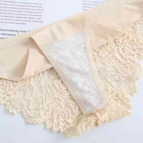 Безшовні труси набір S (42 розмір) - у наборі 3шт., 88% нейлон, 12% спандекс Київ