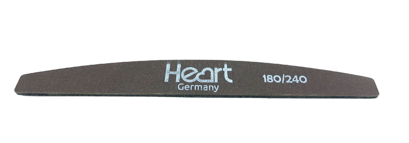 Пилка тонкая халф (лодочка)Titan Brown Heart 180/240 подлежит многократной дезинфекции. Киев - изображение 2