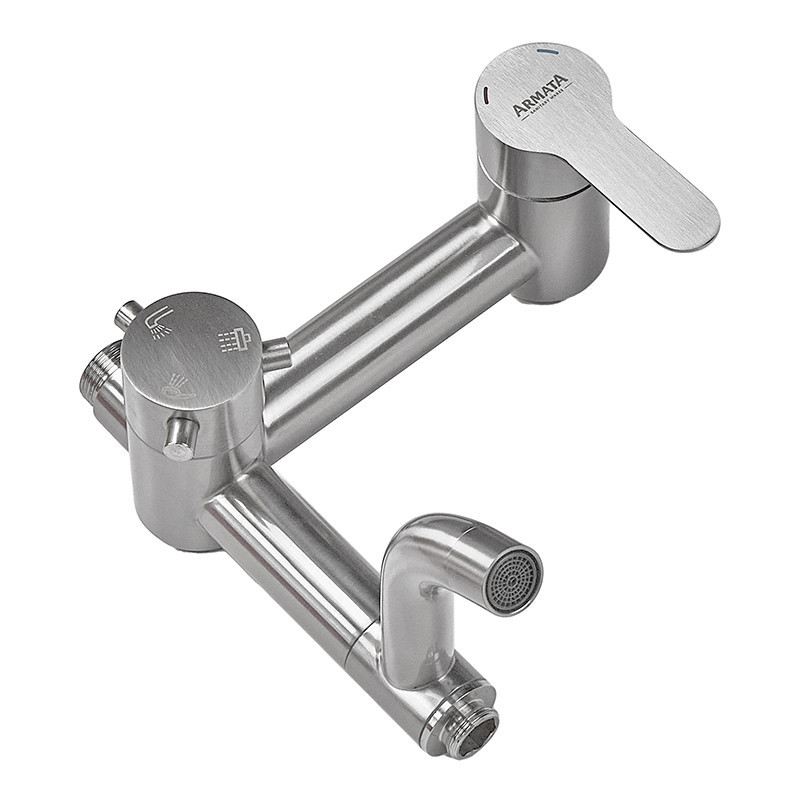 Душова колона Armata NOX-009-J зі змішувачем із нержавіючої сталі (CH6174) Харків - фото 8