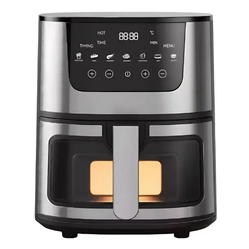 Аерофритюрниця 12 л 3500 Вт з подвійним нагріванням, сенсорною панеллю та технологією 360° обдування Одеса - фото 5