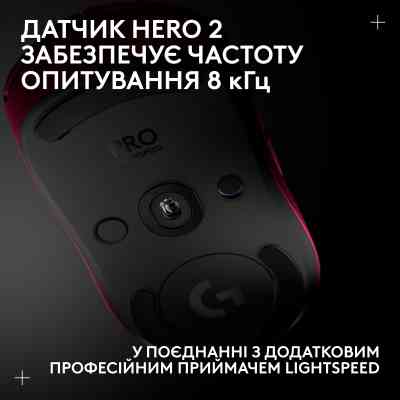 Мишка Logitech G Pro 2 Lightspeed Wireless Magenta (910-007309) Вінниця