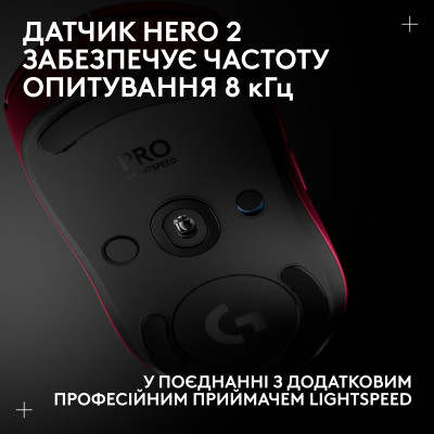 Мишка Logitech G Pro 2 Lightspeed Wireless Magenta (910-007309) Вінниця - фото 4