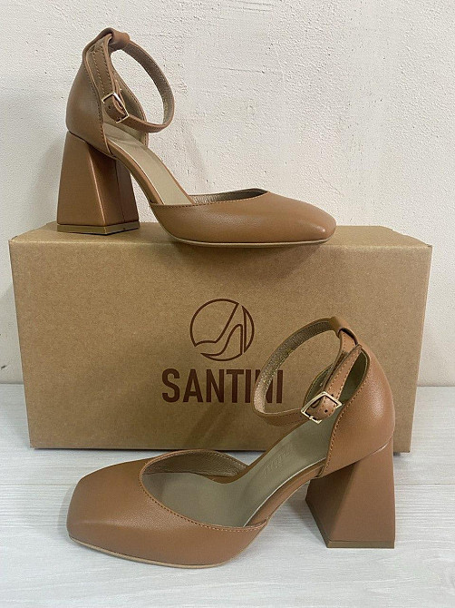 SANTINI Босоніжки жіночі SANTINI 806786-116 карамель (літо, шкіра натуральна) (5414) 37 Коломыя - изображение 1