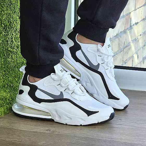 Кросівки N!ke 270 Сіточка Чоловічі Білі Найки з Амортизацією Літні (розміри: 41,42,43,44,45) Відео Огляд Дніпро