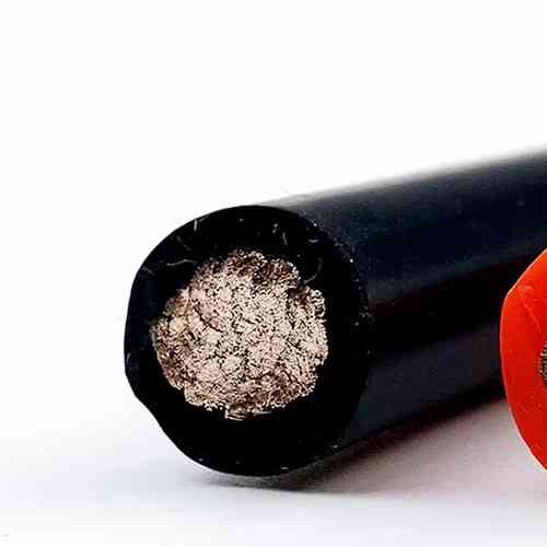 Провод медный 10AWG 600В 5.5мм 100м, в силиконовой изоляции, черный Киев