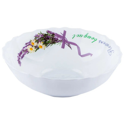 Салатник Vittora "Квіткова Симфонія" Wave 17,5 см (V-175F) Винница - изображение 1