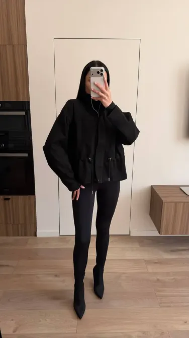 Женская замшевая куртка с талией Одесса - изображение 6