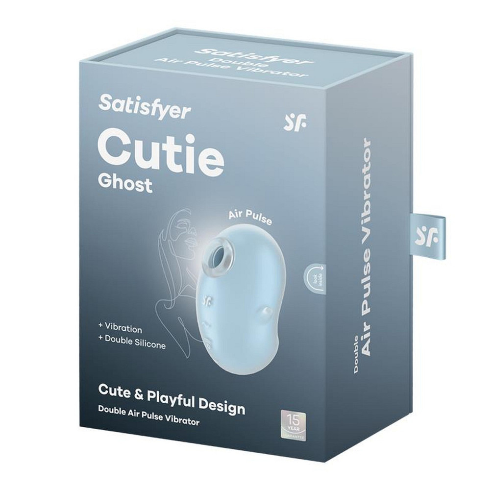 Вакуумный вибратор Satisfyer Cutie Ghost blue Sex Aura Киев - изображение 1