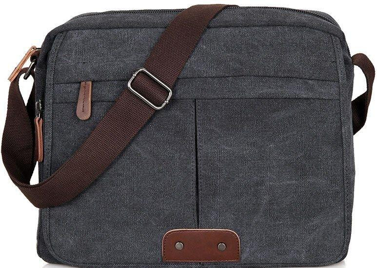 Сумка мужская Vintage 14585 Серая Киев - изображение 2