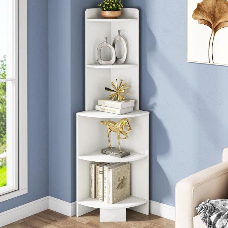 Стелаж кутовий "Ленчер" зефір Миколаїв - фото 1