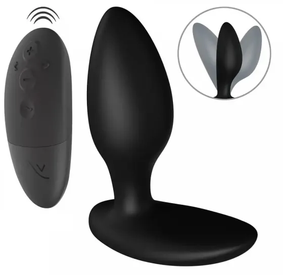 Анальна смарт-вібропробка We-Vibe Ditto+ Satin Black з пультом ДК Львів