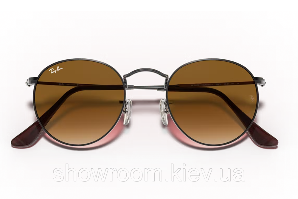 Женские солнцезащитные очки Ray ban round 3447 029/32 LUX Киев - изображение 4