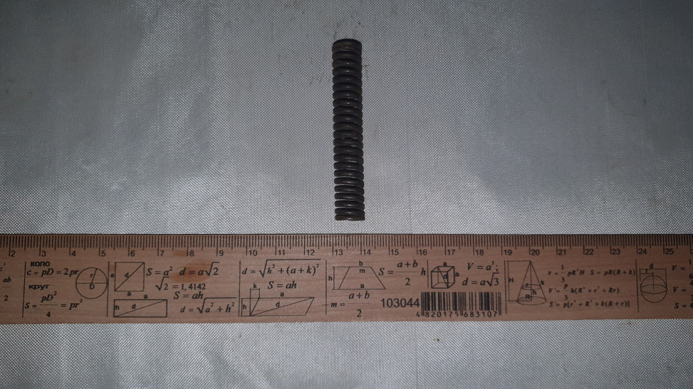 Пружина стиснення 10.8 х 62 х 1.5 мм. СССР. Харків - фото 2