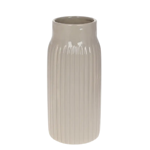 Ваза кераміка 26см бежевий глян. БОНА ДИ Житомир - изображение 1