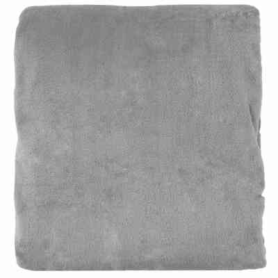 Плед Ardesto Flannel 100% полиэстер, серый светлый 160х200 см (ART0227SB) Винница