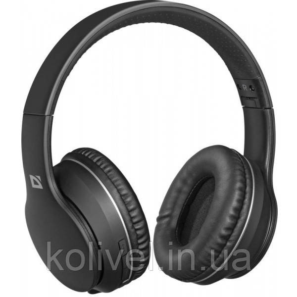 Навушники з мікрофоном Defender FreeMotion B580 Bluetooth, чорні (63580) Киев - изображение 3