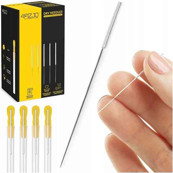 Голки акупунктурні 4FIZJO P-5905973405102 з направляючою, 0,3х100 мм, 100 шт Вінниця