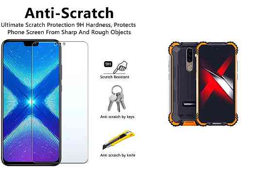 Защитное стекло NeoGlass для Doogee S58 Pro – ультрапрозрачное и устойчивое Киев