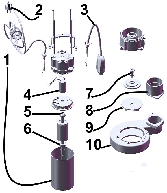 Насос фекальний Optima V250 0,3кВт Тернопіль - фото 4