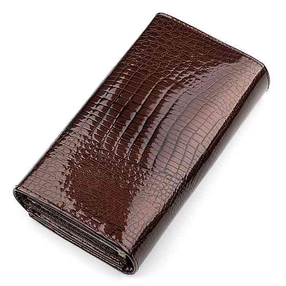 Кошелек женский ST Leather 18427 (S8001A) вместительный Коричневый Киев