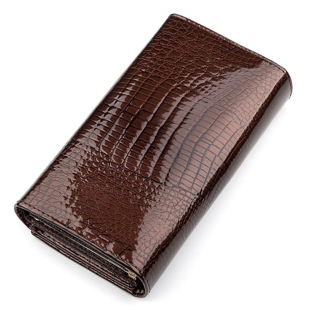 Кошелек женский ST Leather 18427 (S8001A) вместительный Коричневый Киев - изображение 2