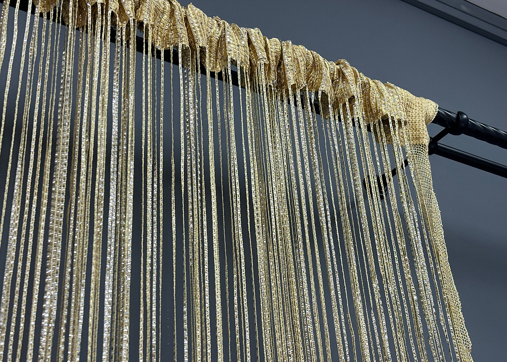 Шторы-нити Rovi Premium с люрексом Золотистый 300х300см 1 шт (61-113) Киев - изображение 8