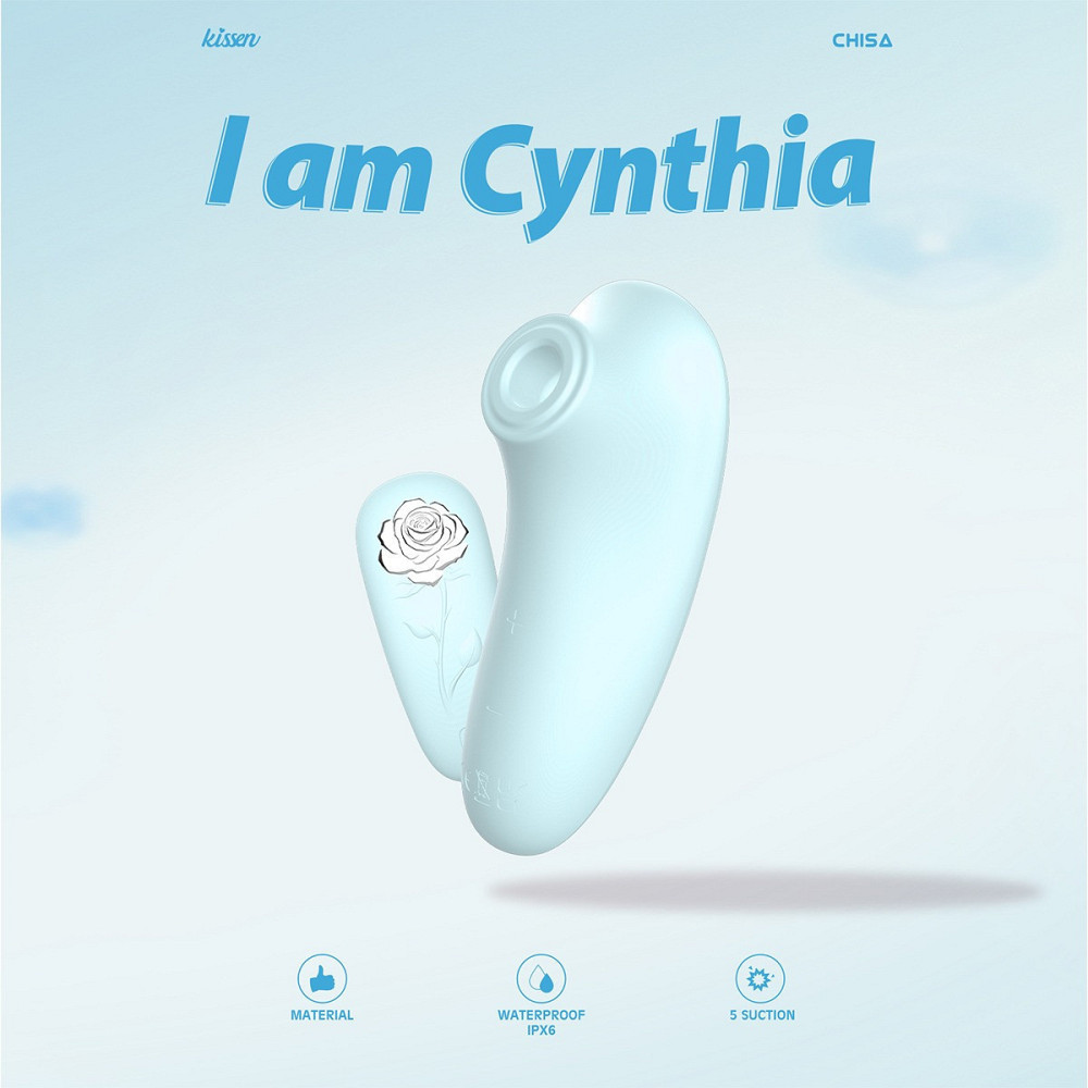 Cтимулятор с пульсацией Chisa Kissen Cynthia для клитора, мятный Sex Aura Киев - изображение 5