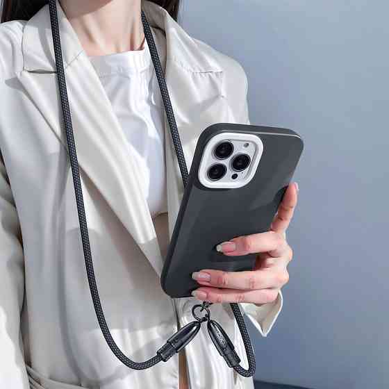 Кабель XO Lanyard Bullet Type-C to Lightning 27W 1,2м чорний Львів