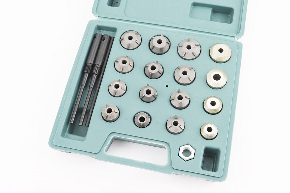 Набір шарошок для сідел клапанів GY6, CG, CB, JH к-кт 16шт у пластиковому боксі (без клямок) Київ - фото 2