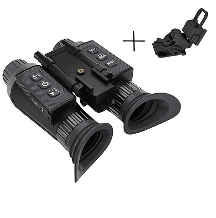 Тактичний бінокль нічного бачення NV8300 Super Light 4K HD 36MP 3D (до 500м) + кріплення FMA L4G24 на шолом Вінниця - фото 3