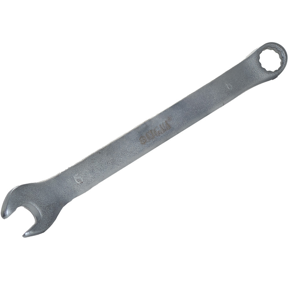 Ключ рожково-накидный 6мм CrV satine SIGMA (6021061) Ровно - изображение 6