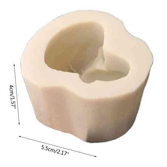 Молд силиконовый Грибы 40 на 55 мм серый Киев