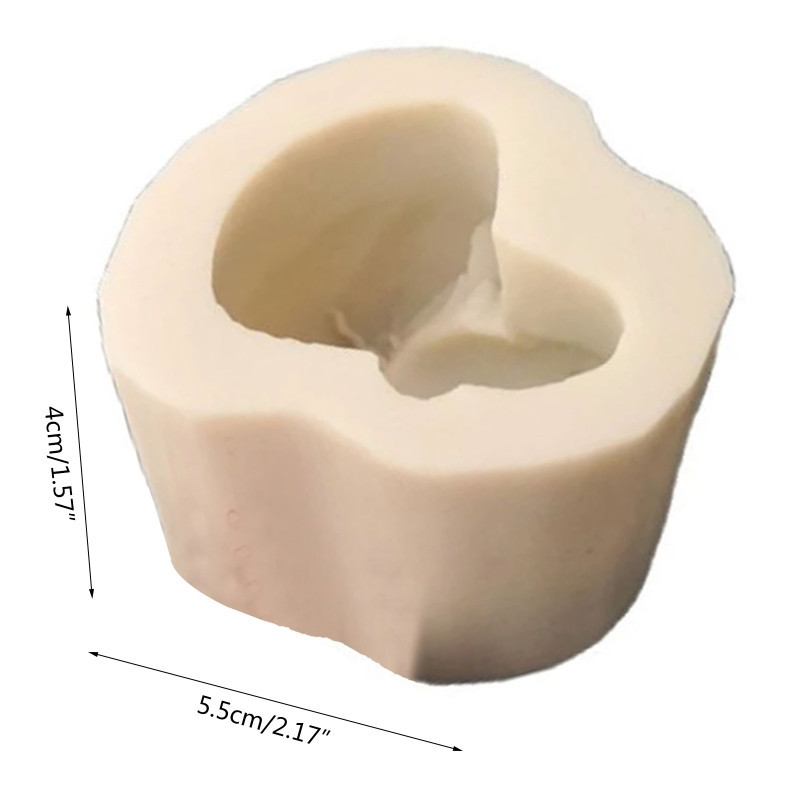 Молд силиконовый Грибы 40 на 55 мм серый Киев - изображение 2