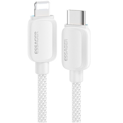 Дата кабель USB-C to Lightning 2.0m 20W white Essager (EXCTL-WLA02-P) Вінниця - фото 1