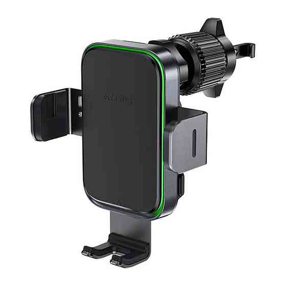 Тримач для мобiльного з БЗП ACEFAST D17 car wireless charging holder Black Київ