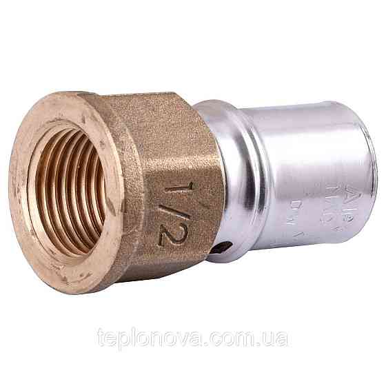 Муфта с внутренней  резьбой пресс APE AP 102 1/2″х20 ITALY Черновцы