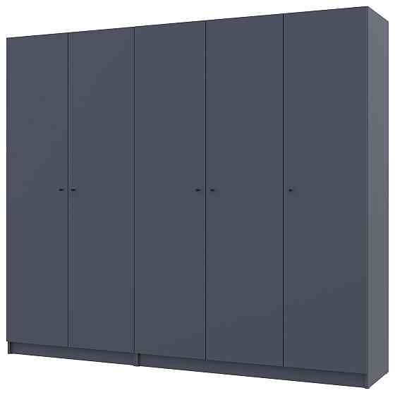 Комплект шаф для одягу Doros Промо (2 шт.) 225х48х204 см Графіт (DRS-011213) Львів