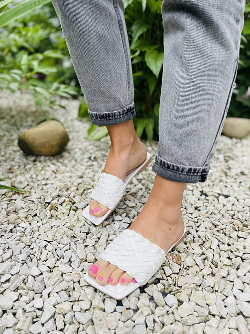 Meideli Шльопанці жіночі MEIDELI 231-22 білі (літо, еко-шкіра) (5086) 36-41 Коломия - фото 5