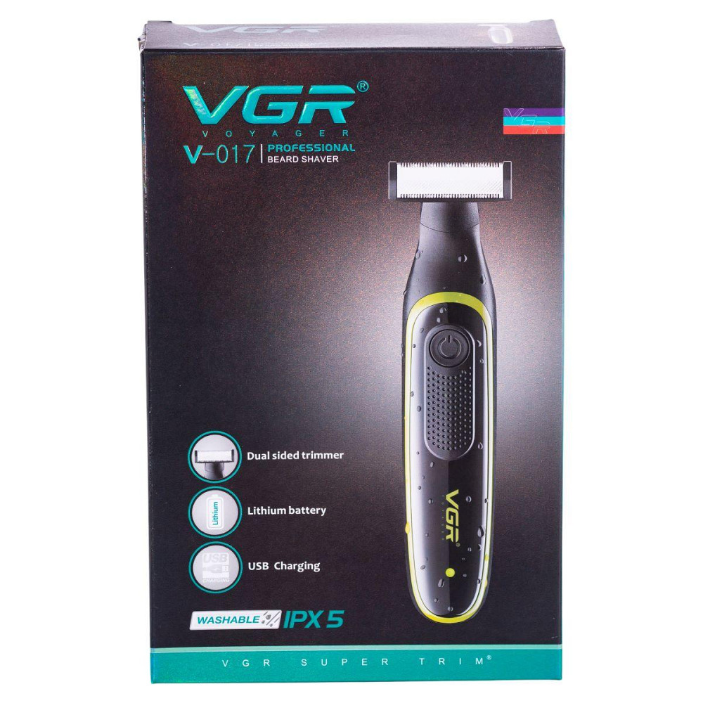 Триммер для волосся і бороди з 3 насадками VGR V-017 Київ - фото 6