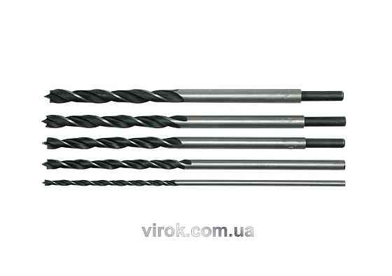 Свердла по дереву STHOR : Ø= 6.0 - 14.0 мм, набір 6 шт. [25] Одеса