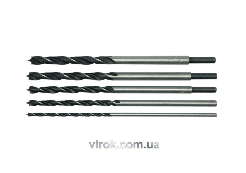 Свердла по дереву STHOR : Ø= 6.0 - 14.0 мм, набір 6 шт. [25] Одеса - фото 1