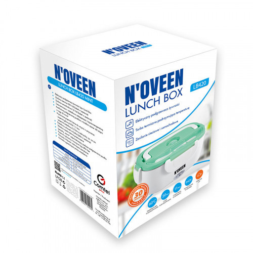 Ланч-бокс с подогревом от 230В и 12В с термосумкой Noveen LB420 Днепр - изображение 9