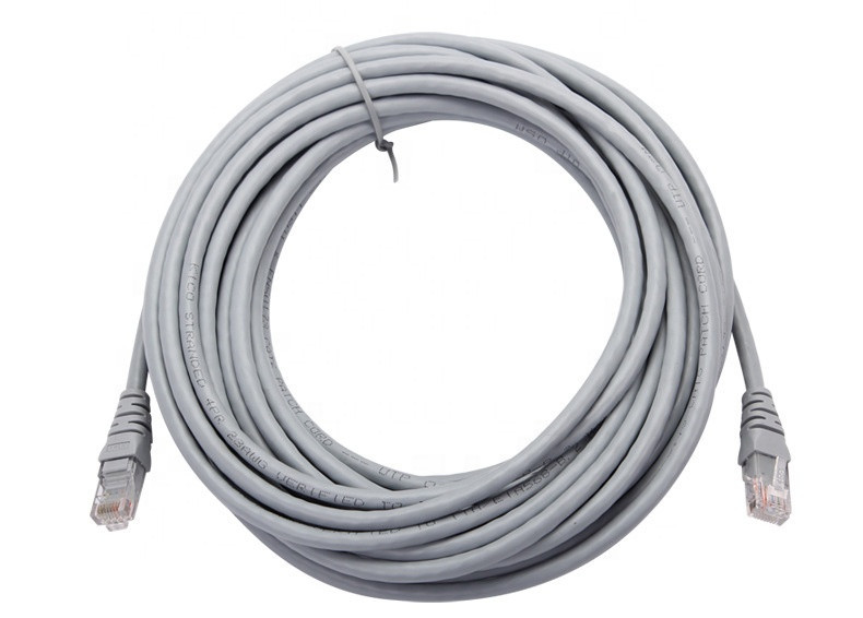 Сетевой кабель RJ45 9 м для компьютера и роутера, белый Киев - изображение 8