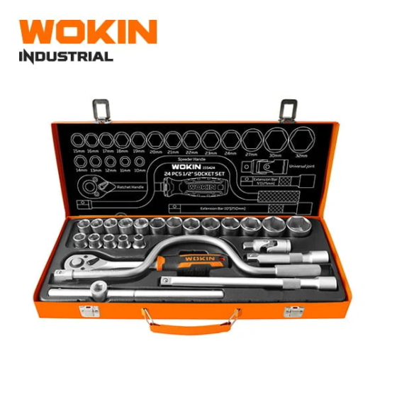 Набір інструментів 24 пр. 1/2″ WOKIN WK-155424 Одеса